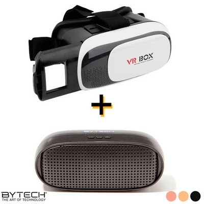 Bocina Bluetooth y Lentes VR Box 2.0 Bocina Bluetooth y Lentes VR Box 2.0