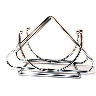 Sostenedor de servilletas de metal Triangular Sostenedor de servilletas de metal Triangular
