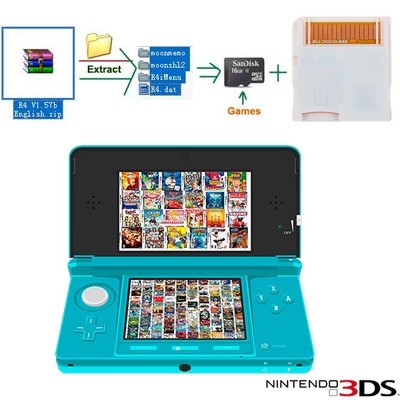 R4 SDHC para 3DS Dual Core + Adaptador USB R4 SDHC para 3DS Dual Core + Adaptador USB