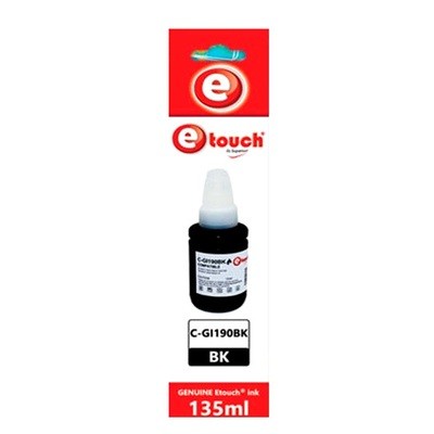 Tinta 135 ml CANON series G negro GI190bk Tinta 135 ml CANON series G negro GI190bk