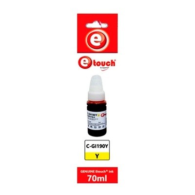 Tinta 70 ml CANON series G amarillo GI190yw Tinta 70 ml CANON series G amarillo GI190yw