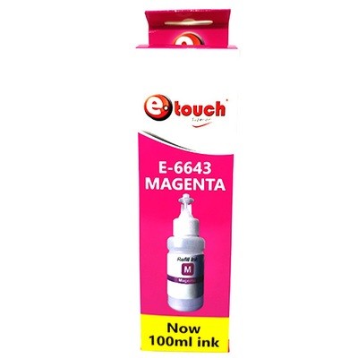 Tinta 100 ml EPSON series L magenta etouch T6643-100 Tinta 100 ml EPSON series L magenta etouch T6643-100
