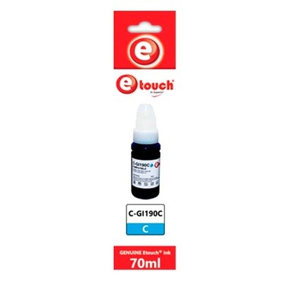 Tinta 70 ml CANON series G Azul GI190cy Tinta 70 ml CANON series G Azul GI190cy