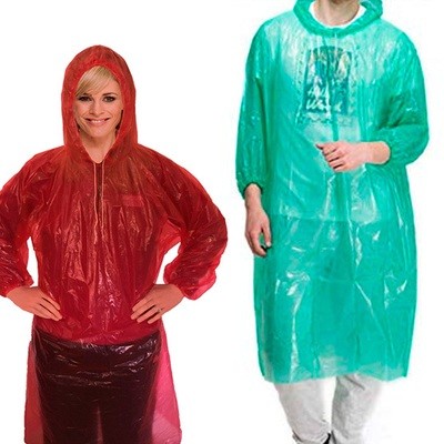 Capa para lluvia de emergencia Capa para lluvia de emergencia