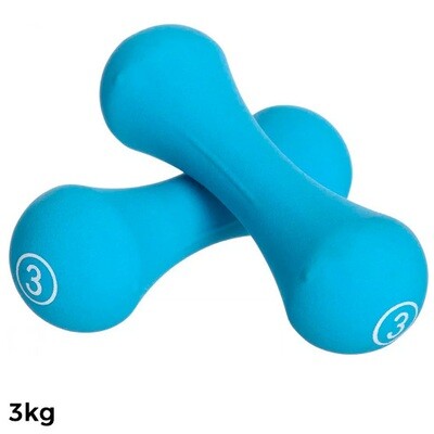 Mancuernas Recubrimiento Neopreno 6.6lbs C/U (2 unidades) Mancuernas Recubrimiento Neopreno 6.6lbs C/U (2 unidades)