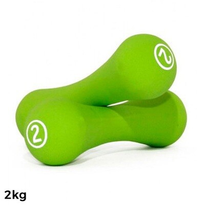 Mancuernas Recubrimiento Neopreno 4.4lbs C/U (2 unidades) Mancuernas Recubrimiento Neopreno 4.4lbs C/U (2 unidades)