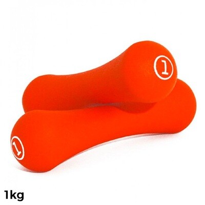 Mancuernas Recubrimiento Neopreno 2.2lbs C/U (2 unidades) Mancuernas Recubrimiento Neopreno 2.2lbs C/U (2 unidades)