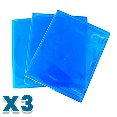 Combo de estuches para ps4 (x3) Combo de estuches para ps4 (x3)