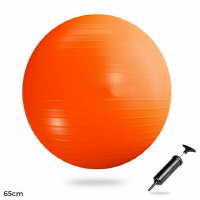 Pelota Pilates y Yoga 65cm + Inflador Pelota Pilates y Yoga 65cm + Inflador