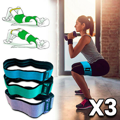 Combo 3 Bandas Elasticas Hip Tonificacion Gluteos y Caderas Combo 3 Bandas Elasticas Hip Tonificacion Gluteos y Caderas