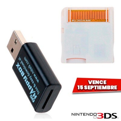R4 SDHC para 3DS Dual Core + Adaptador USB . Vence 15 Septiembre R4 SDHC para 3DS Dual Core + Adaptador USB . Vence 15 Septiembre