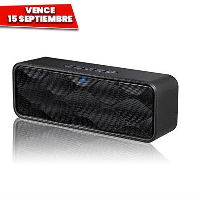 Bocina Bluetooth 6 watts Micro SD Radio FM USB. Vence 15 Septiembre Bocina Bluetooth 6 watts Micro SD Radio FM USB. Vence 15 Septiembre