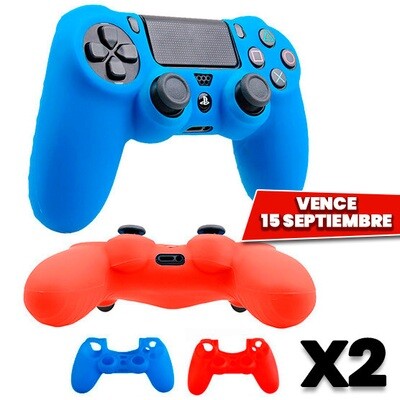 Combo de 2: PS4 Estuches Silicon Control Dualshock 4. Vence 15 Septiembre Combo de 2: PS4 Estuches Silicon Control Dualshock 4. Vence 15 Septiembre