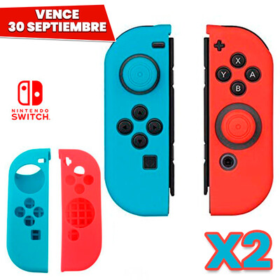 COMBO 2 Pares: Estuche Silicon para Joy-con Rojo Azul. Vence 30 Septiembre COMBO 2 Pares: Estuche Silicon para Joy-con Rojo Azul. Vence 30 Septiembre