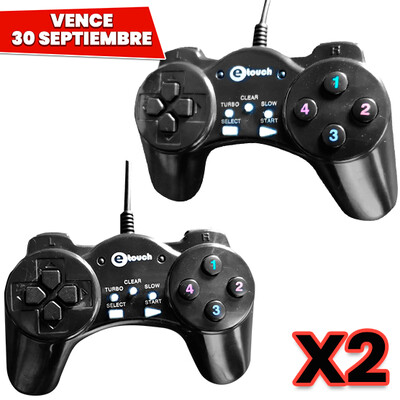 COMBO de 2: Control USB para PC. Vence 30 Septiembre COMBO de 2: Control USB para PC. Vence 30 Septiembre