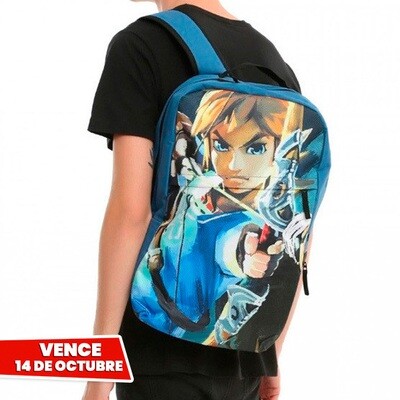 Mochila ZELDA FULL PANEL PRINT Nintendo Original. Vence 14 Octubre Mochila ZELDA FULL PANEL PRINT Nintendo Original. Vence 14 Octubre
