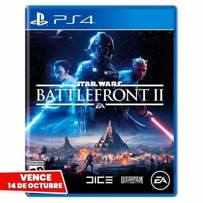 PS4 Star Wars Battlefront 2. Vence 14 Octubre PS4 Star Wars Battlefront 2. Vence 14 Octubre