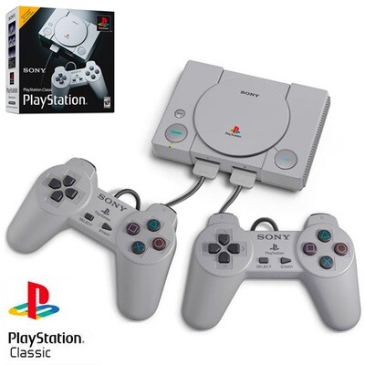 Consola Playstation Sony + 2 Controles Consola Playstation Sony + 2 Controles