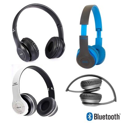 Audifonos Bluetooth Micro SD + FM Audifonos Bluetooth Micro SD + FM