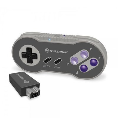 Control SNES Inalambrico Classic Edition 2.4 Ghz Compatible con wii y wiiu Control SNES Inalambrico Classic Edition 2.4 Ghz Compatible con wii y wiiu
