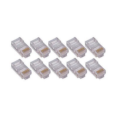 CONECTOR RJ45 CATEGORIA 5e: paquete 100 unid (262300) CONECTOR RJ45 CATEGORIA 5e: paquete 100 unid (262300)