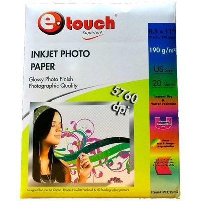 PAPEL Foto tam. carta 190gr 20 h CLASSICO (pct190G) PAPEL Foto tam. carta 190gr 20 h CLASSICO (pct190G)