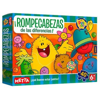 Rompezabezas Peluzos Diferencias (40 piezas) Rompezabezas Peluzos Diferencias (40 piezas)