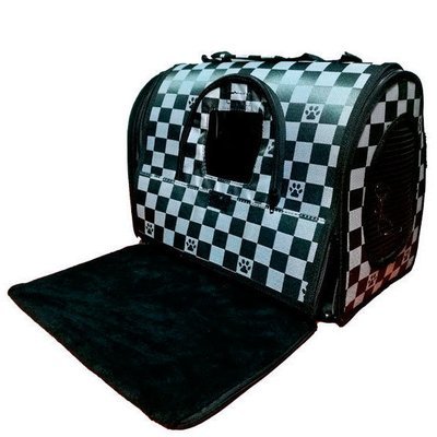 Bolsa de transporte Elegante Negra Perro Mediano y Grande Bolsa de transporte Elegante Negra Perro Mediano y Grande