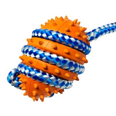 Pelota Picuda Caucho con Lazo Juguete para Perro (140020) Pelota Picuda Caucho con Lazo Juguete para Perro (140020)