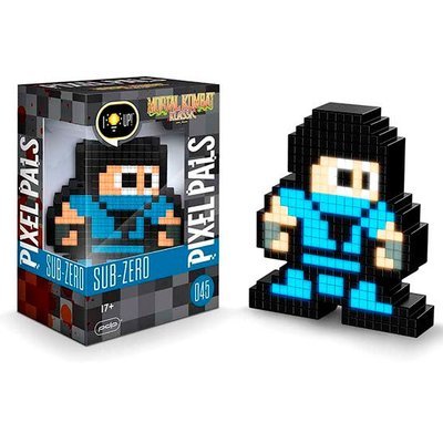 Pixel Pals Mortal Kombat Sub Zero (FIGURA CON LUZ) Pixel Pals Mortal Kombat Sub Zero (FIGURA CON LUZ)
