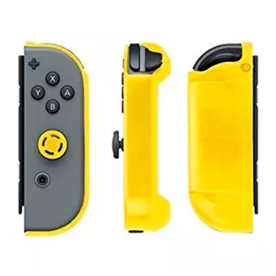 Nintendo Switch Control Joy-Con Armor guards + botones Negro y amarillo Nintendo Switch Control Joy-Con Armor guards + botones Negro y amarillo