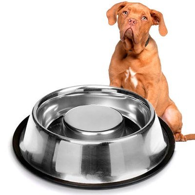 Plato Alimentacion Lenta Anti-Ahogo para Perro 1000mL Plato Alimentacion Lenta Anti-Ahogo para Perro 1000mL