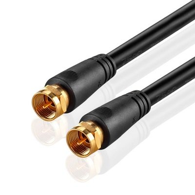Cable Coaxial Conector F a F (1.5 metros) Cable Coaxial Conector F a F (1.5 metros)