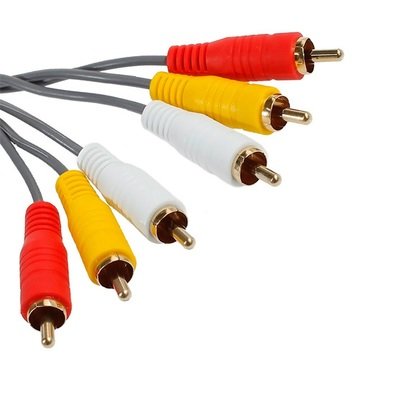 Cable Audio 3rca Macho (1.8 metros) Cable Audio 3rca Macho (1.8 metros)