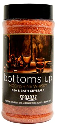Spazazz Moonshine Whiskey 17oz - Bottoms up 00052