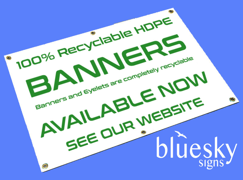 Outdoor Enviro Banner New 100 Recyclable Hdpe Not Pvc