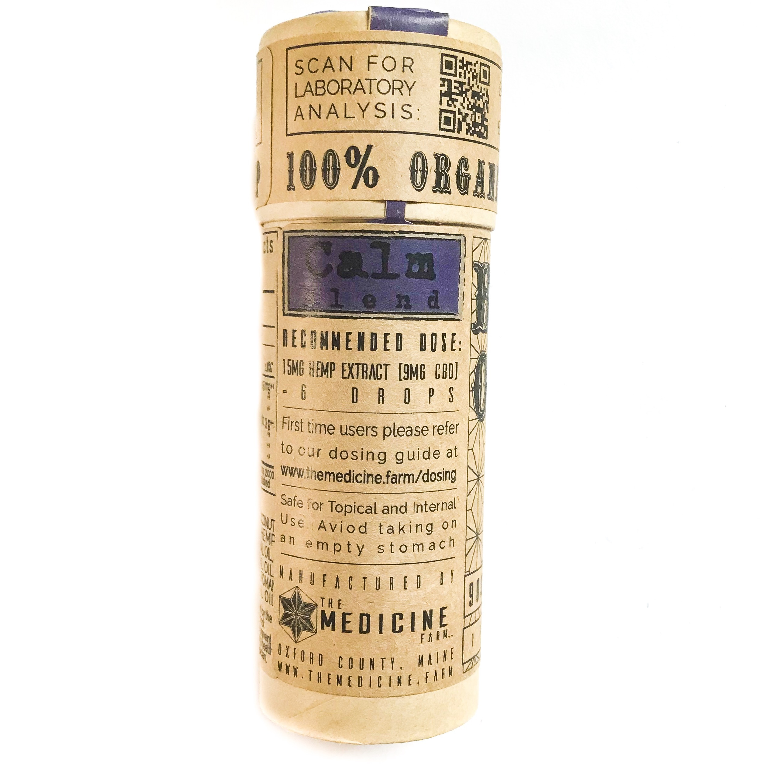 Calm Blend MCT Tincture 900mg 00025