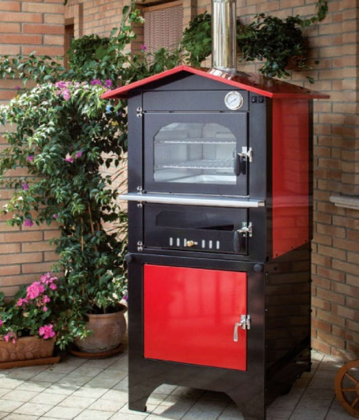 Forno da esterno serie SILVER GSE 6045 -piano cottura: 60 x 45 h36 - Tranquilli Forni SPEDIZIONE GRATUITA CA0001