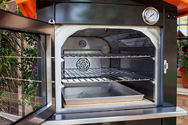 forno da esterno serie SILVER - mod. GSE 8045 -piano cottura: 80 x 45 h36 - Tranquilli Forni SPEDIZIONE GRATUITA