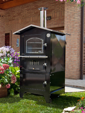 forno da esterno serie JOLLY KJE 8048 -piano cottura: 80 x 48 h42 - Tranquilli Forni SPEDIZIONE GRATUITA CA0004