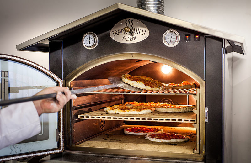 forno da esterno serie GIOVE KTM 8065 - piano cottura: 80 x 65 h44 - Tranquilli Forni SPEDIZIONE GRATUITA