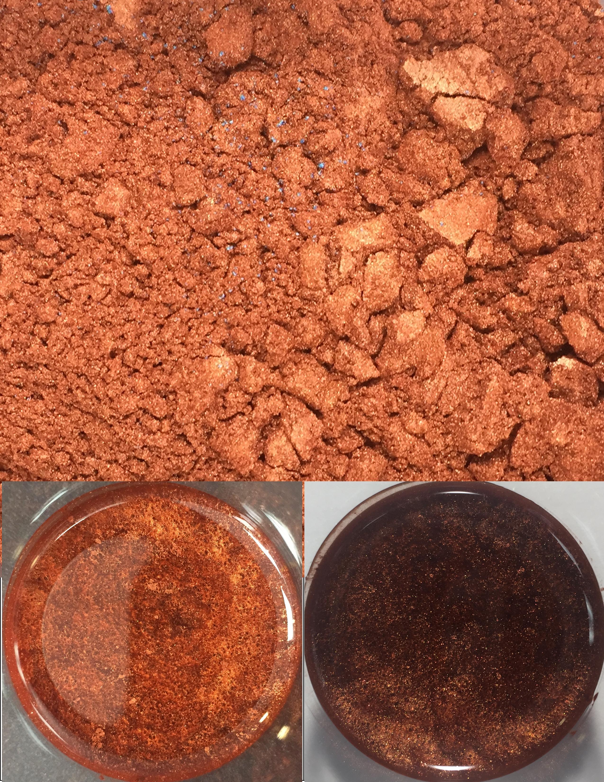 metallic pigments copper/pigments métalliques cuivre 00025
