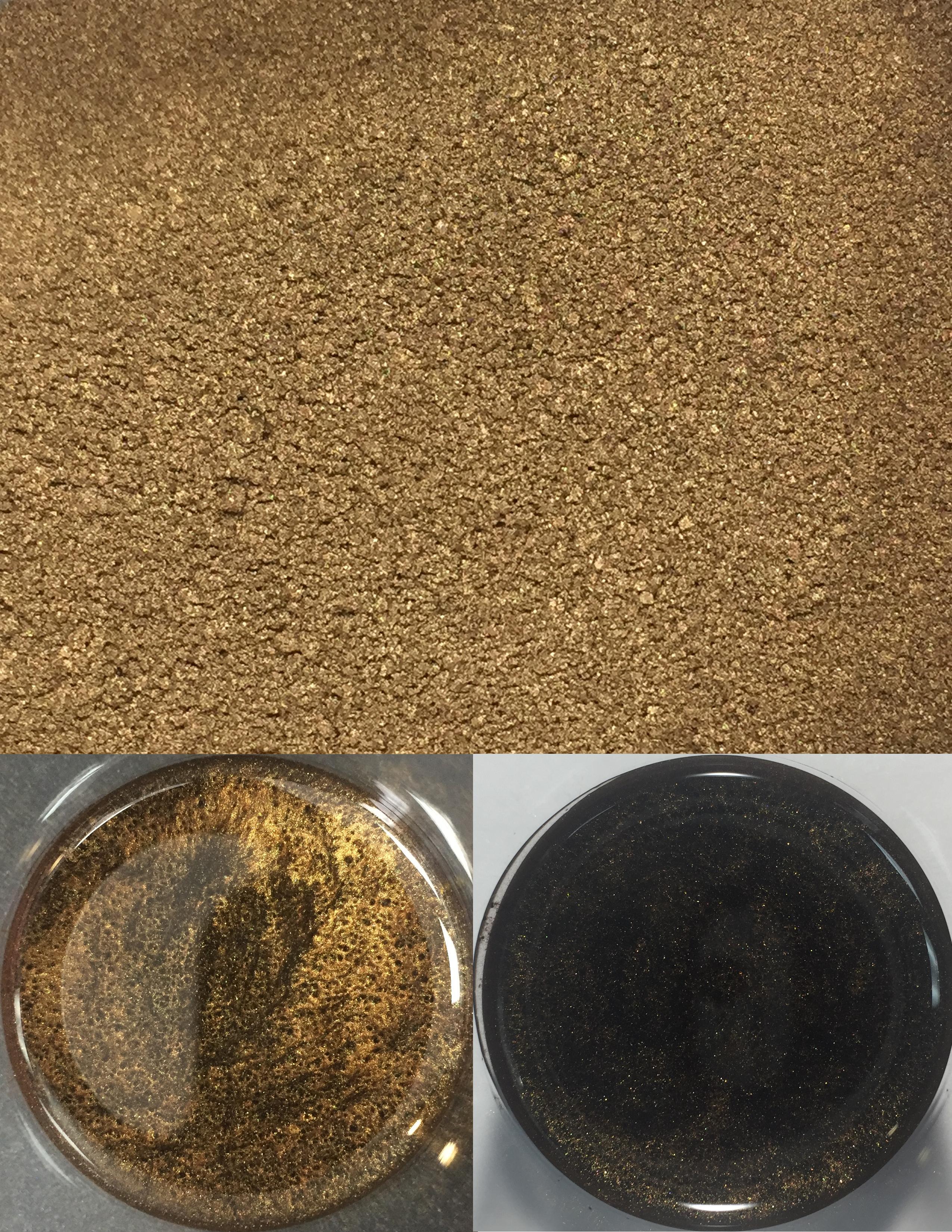 metallic pigments dark brown/pigments métalliques brun foncé 00016