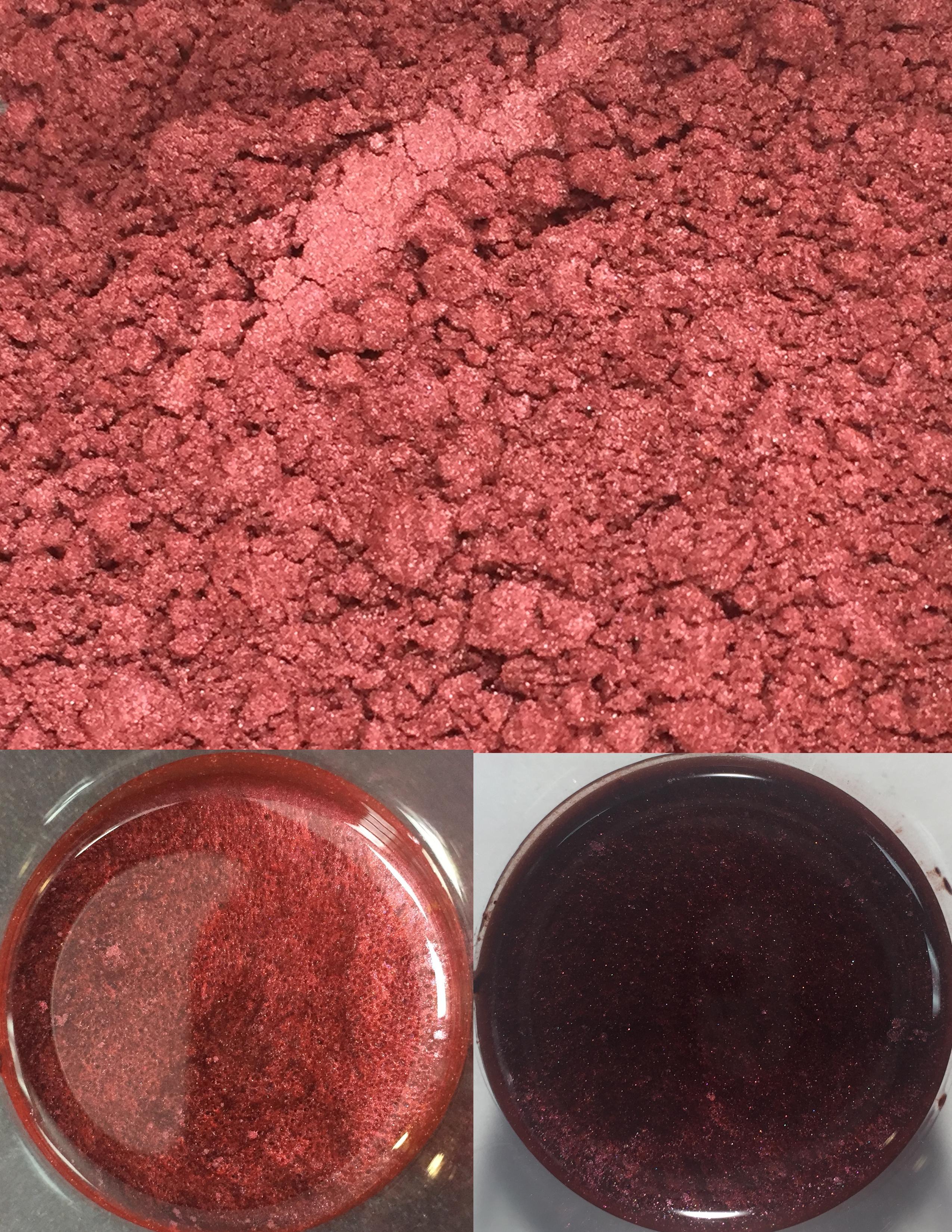 metallic pigments dark cherry/pigments métalliques cerise noire 00033