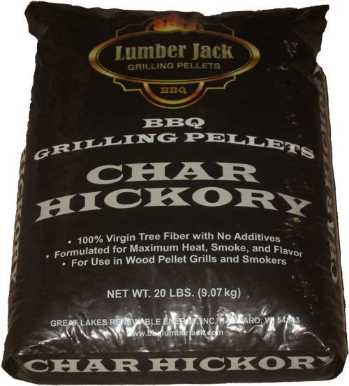 Lumber Jack Char Hickory Pellets 20lb 00271