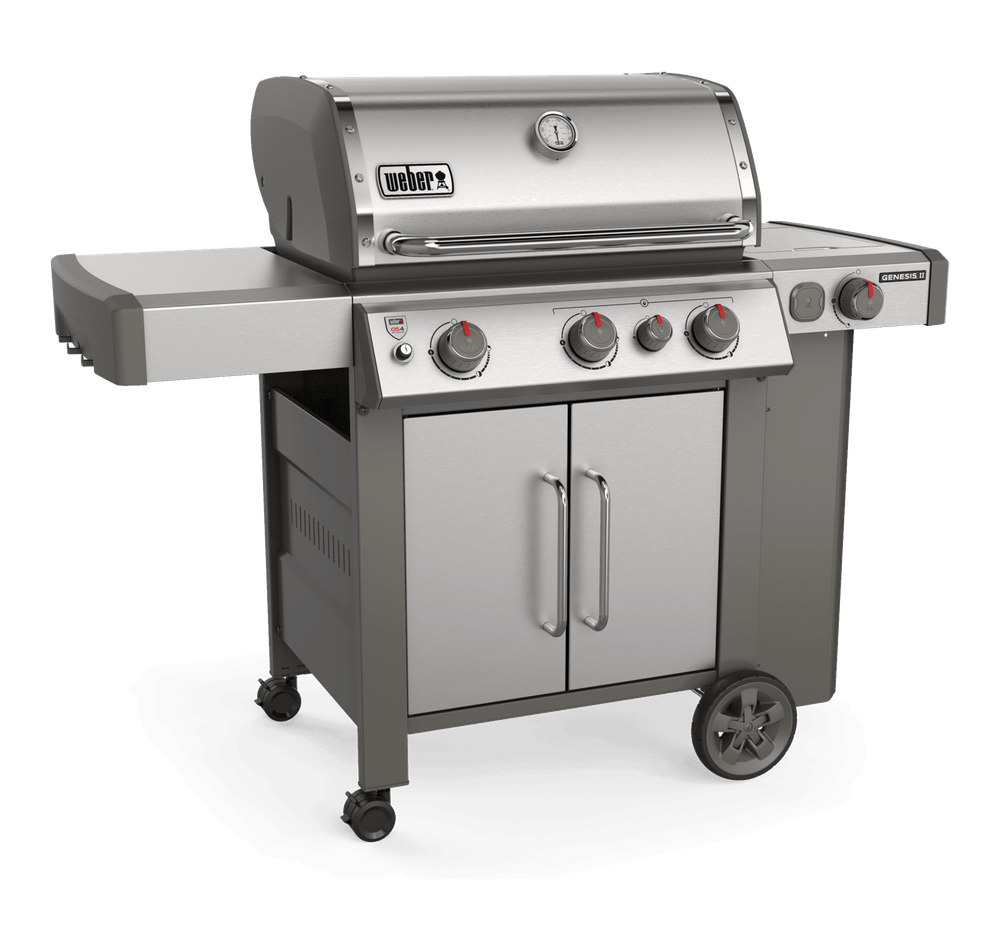 Weber-Genesis® II S-335 Gas Grill-Stainless Steel 0077924083952