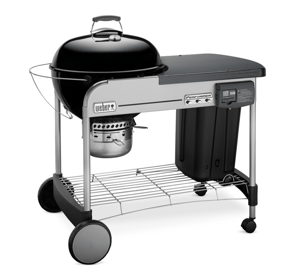 Weber-Performer Deluxe Charcoal Grill 22" -Black