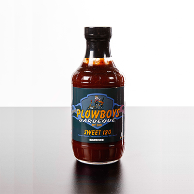 Plowboys Barbeque Sweet 180 BBQ Sauce 16 oz. 0859893003618