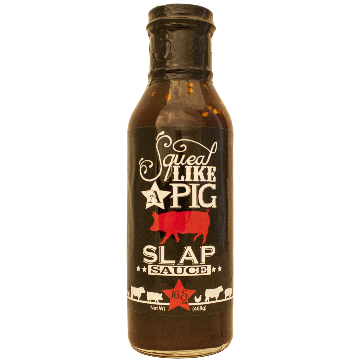 Slaps BBQ- Squeal Like a Pig Slaps Sauce 16.5oz 0040232140679