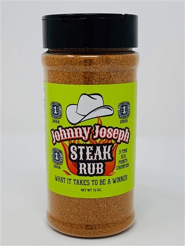 Johnny Joseph Steak Rub, 12oz 0860000714907